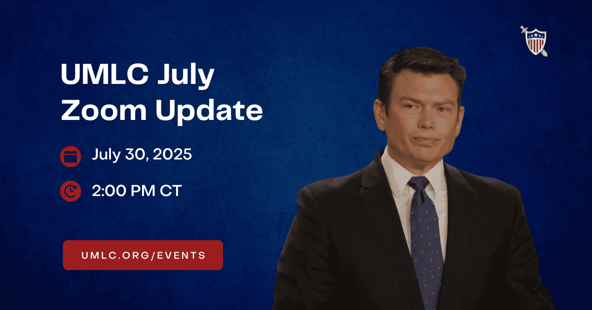 UMLC July Zoom Update